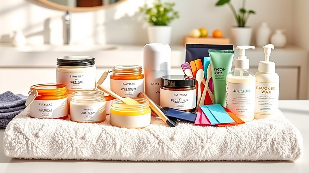 top at home waxing kits