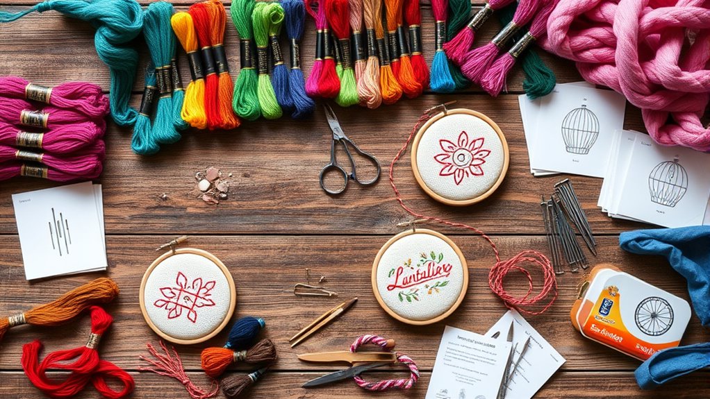 top beginner embroidery kits