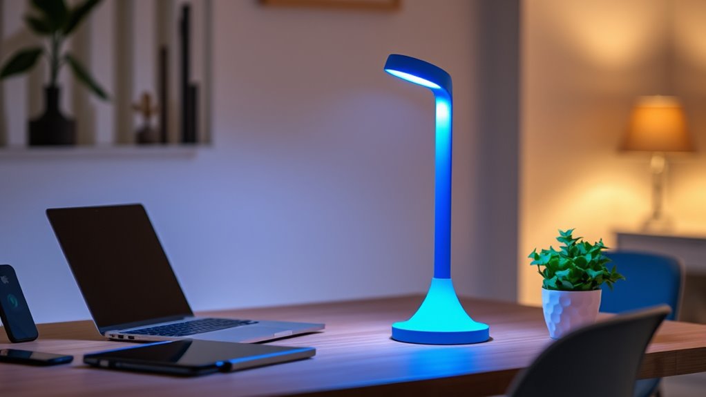 top blue light lamps