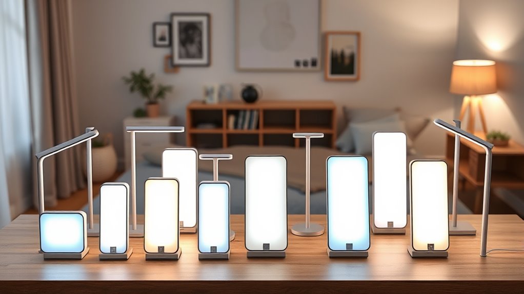 top light therapy lamps