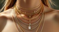 top necklace layering ideas