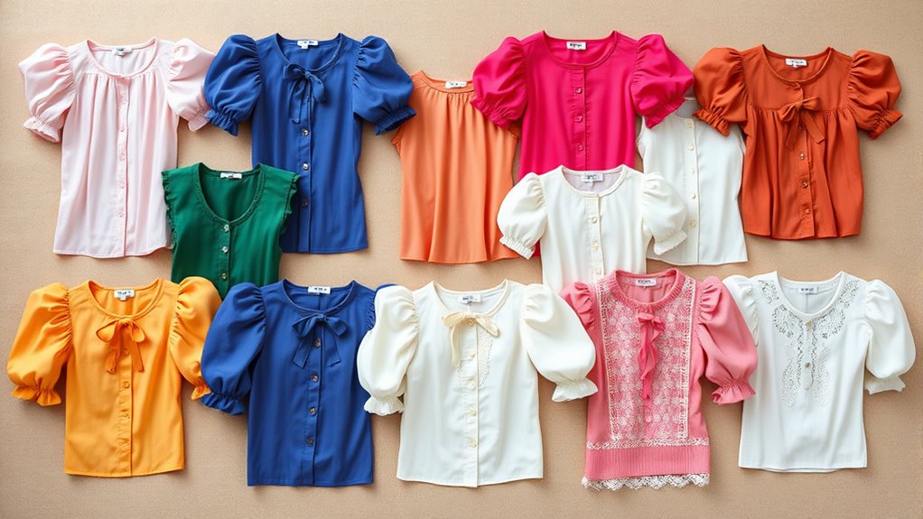 top puff sleeve choices