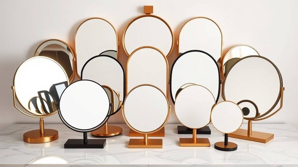 top stylish table mirrors