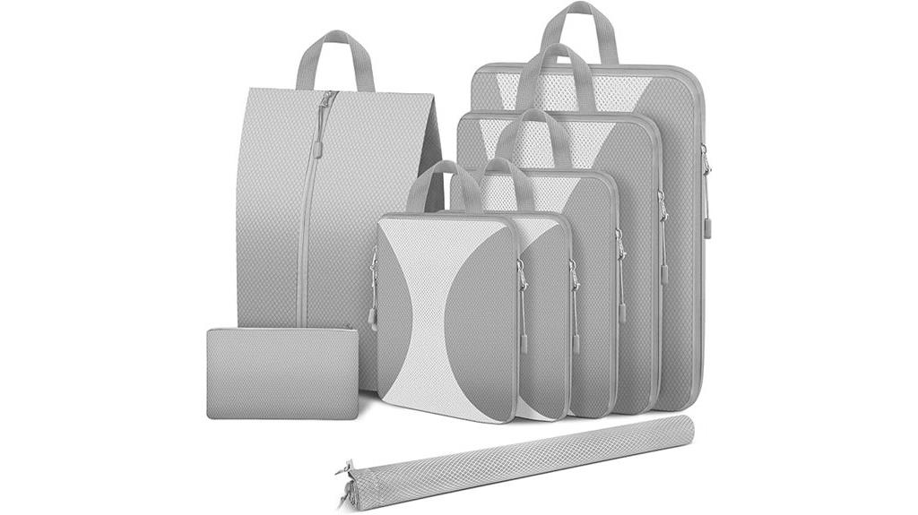 travel clothing organization set