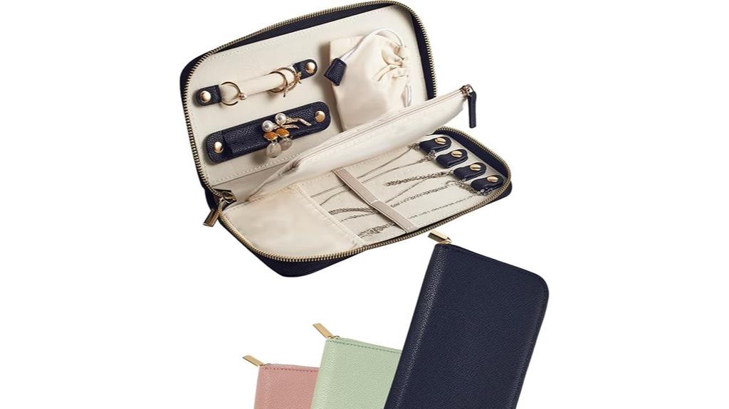 travel jewelry storage case