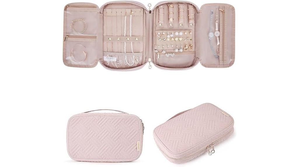 travel jewelry storage case