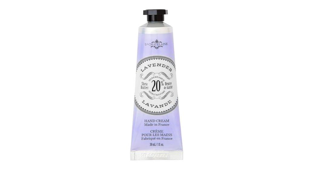 travel size shea hand cream