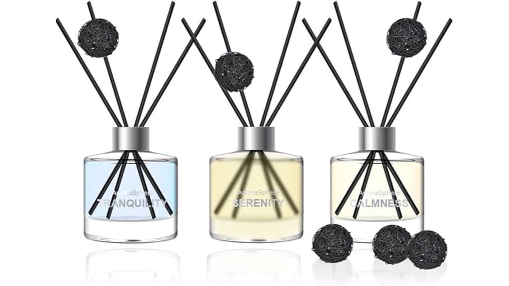 triple reed diffuser set