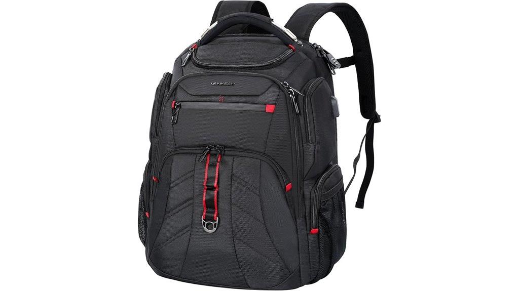 tsa friendly water repellent backpack