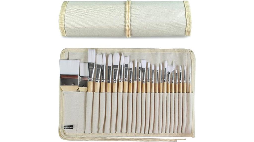 twenty four piece brush set