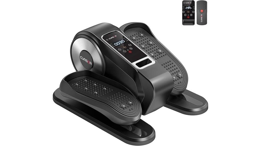 under desk elliptical remote