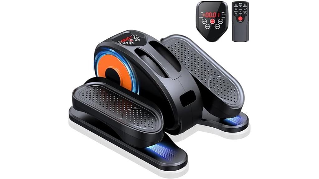 under desk elliptical remote