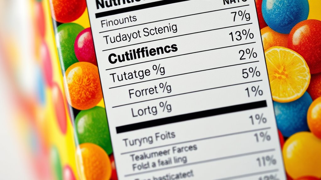 understanding nutritional percentages