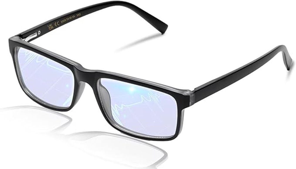unisex blue light glasses