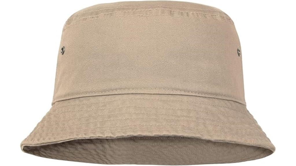 unisex cotton bucket hat