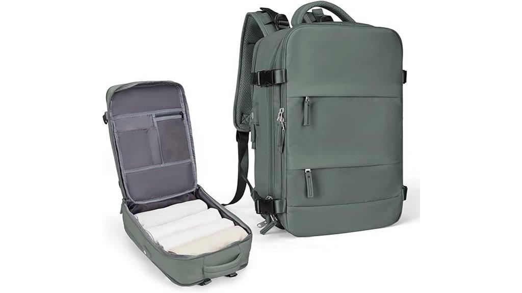 unisex travel backpack design