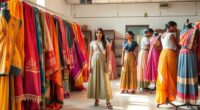 upcycling sarees into fashion