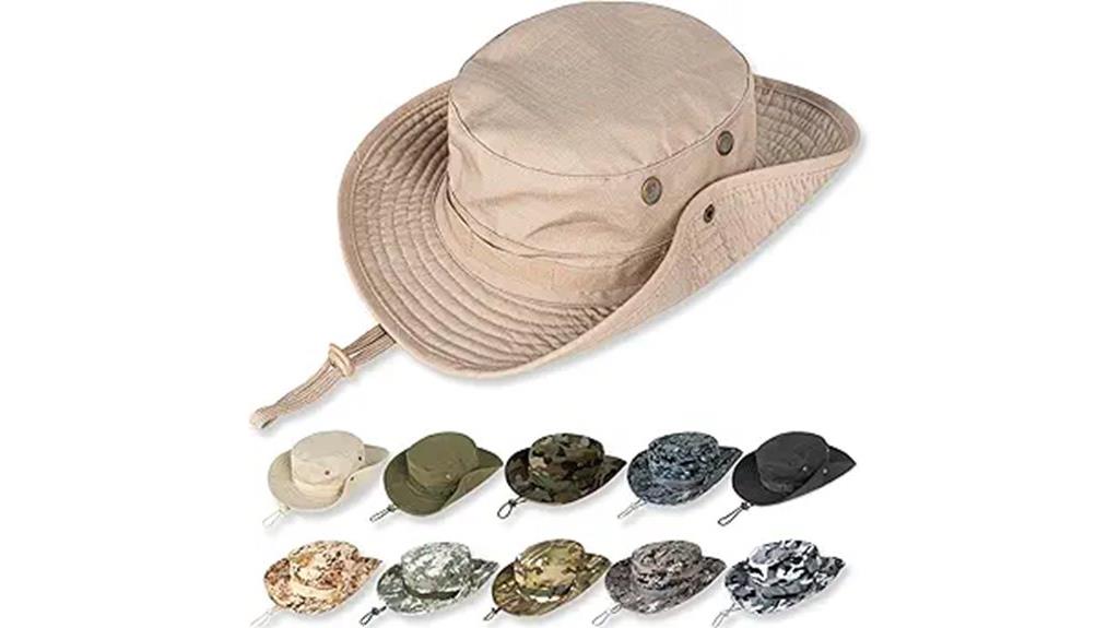 uv protection bucket hat