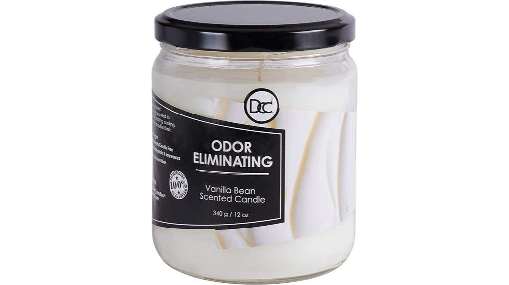 vanilla bean candle fragrance