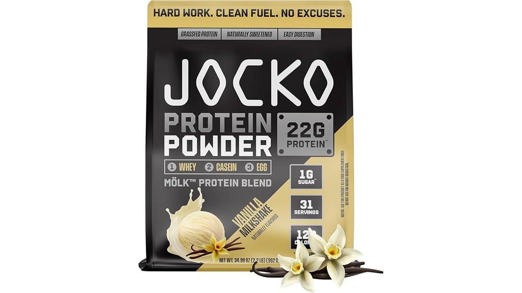 vanilla milkshake protein powder