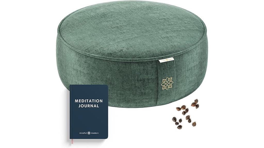 velvet meditation cushion cover