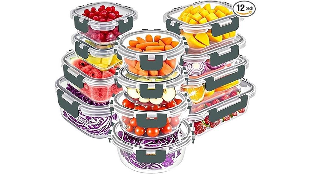 verones 24 piece glass set