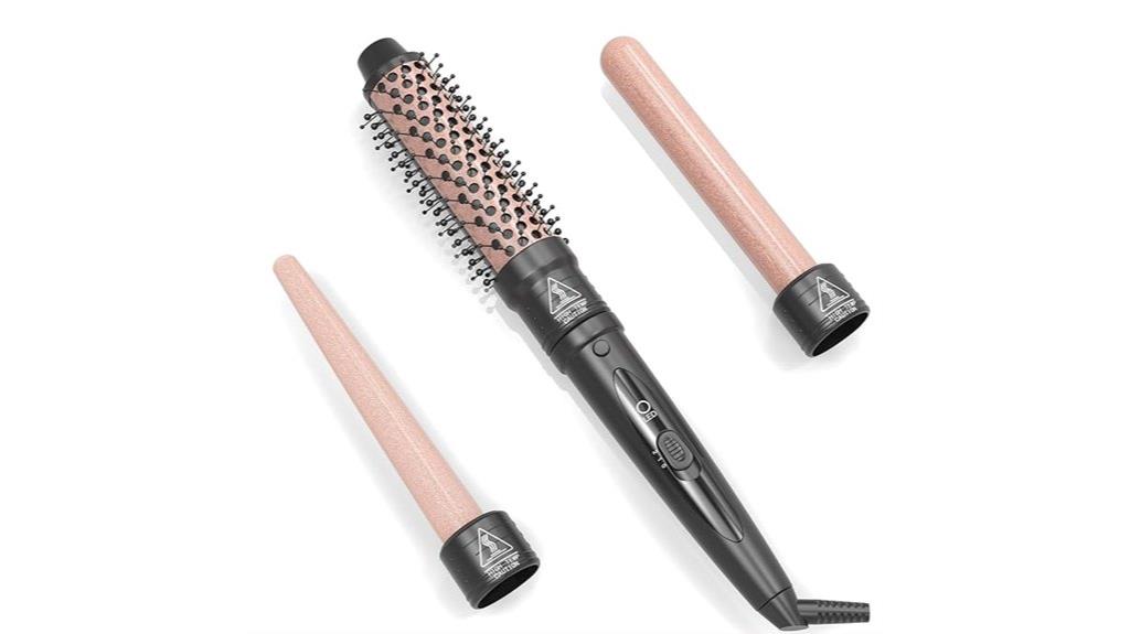 versatile curling iron kit
