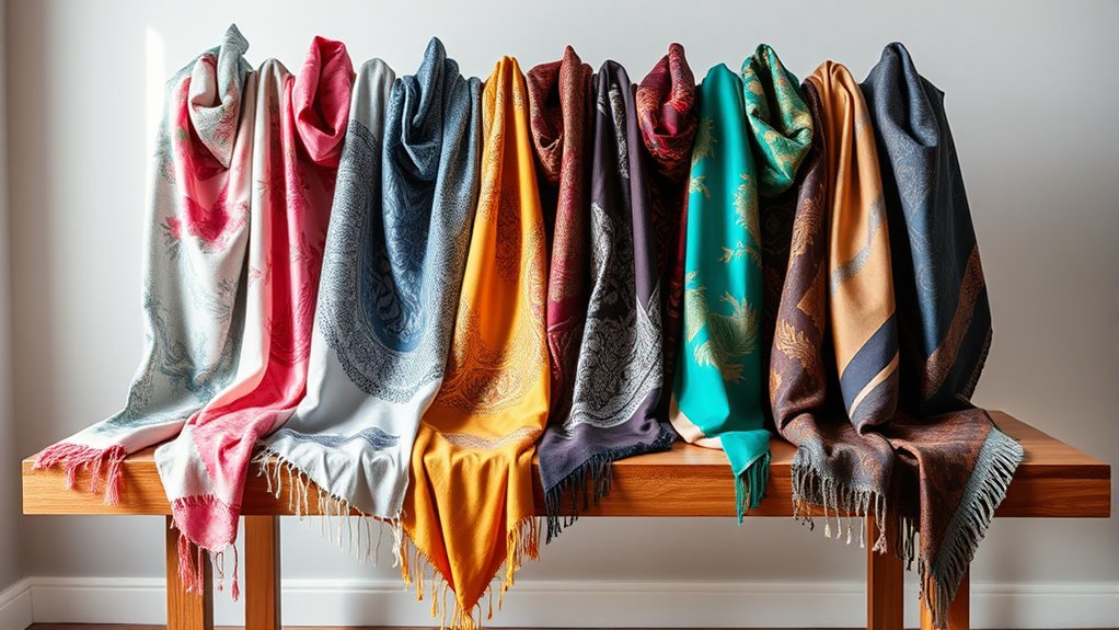 versatile stylish reversible shawls