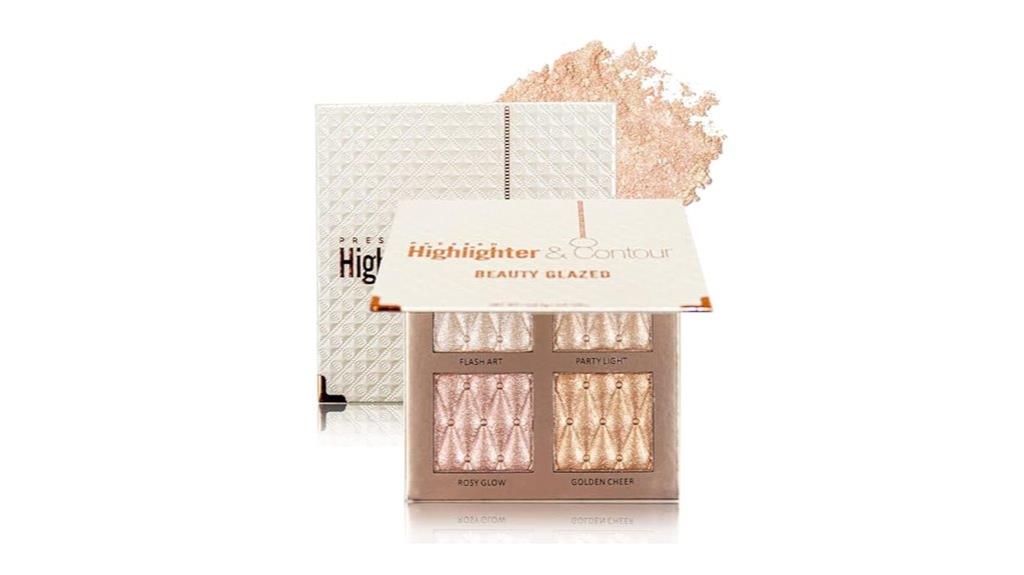 vibrant multi color makeup set