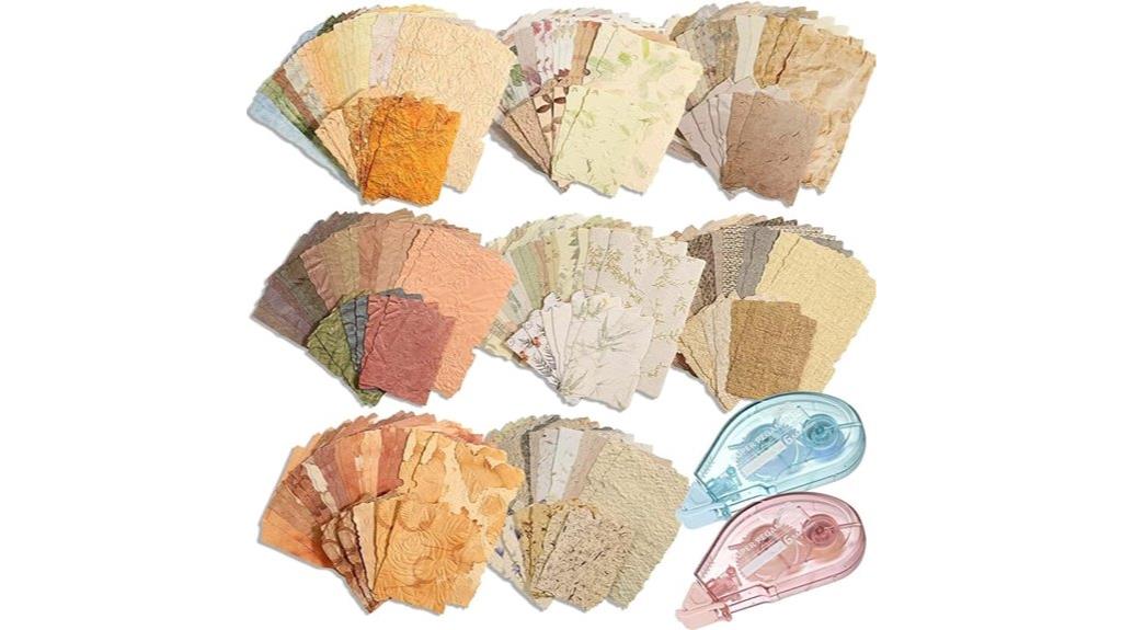 vintage scrapbook paper kit