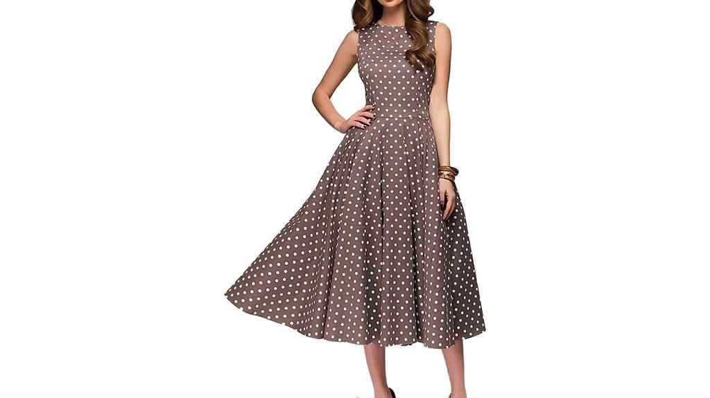 vintage sleeveless cocktail dress