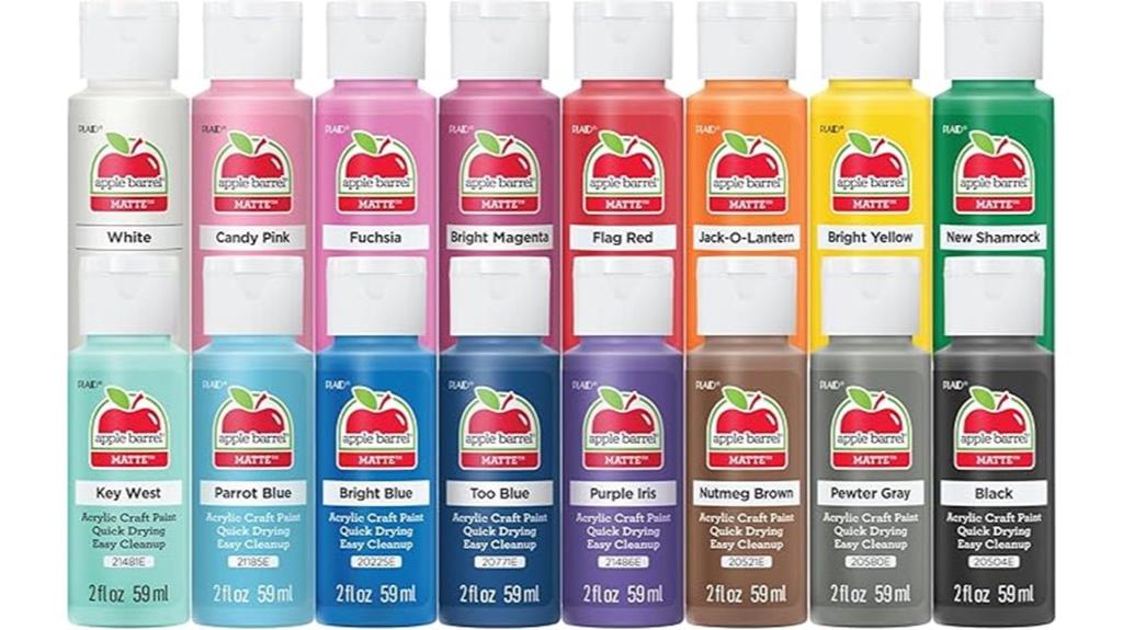 vivid 16 color acrylic set