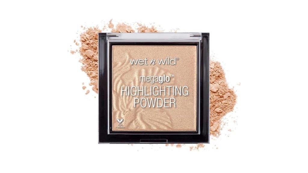 warm gold highlight powder