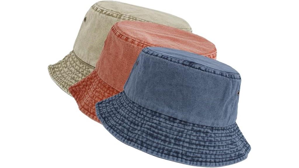 washed cotton summer hat