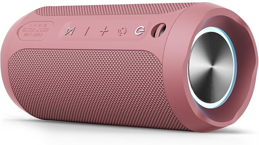waterproof bluetooth stereo speaker