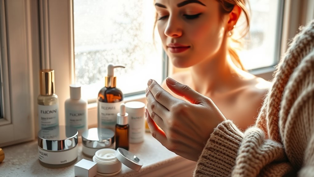 winter skincare routine adjustment