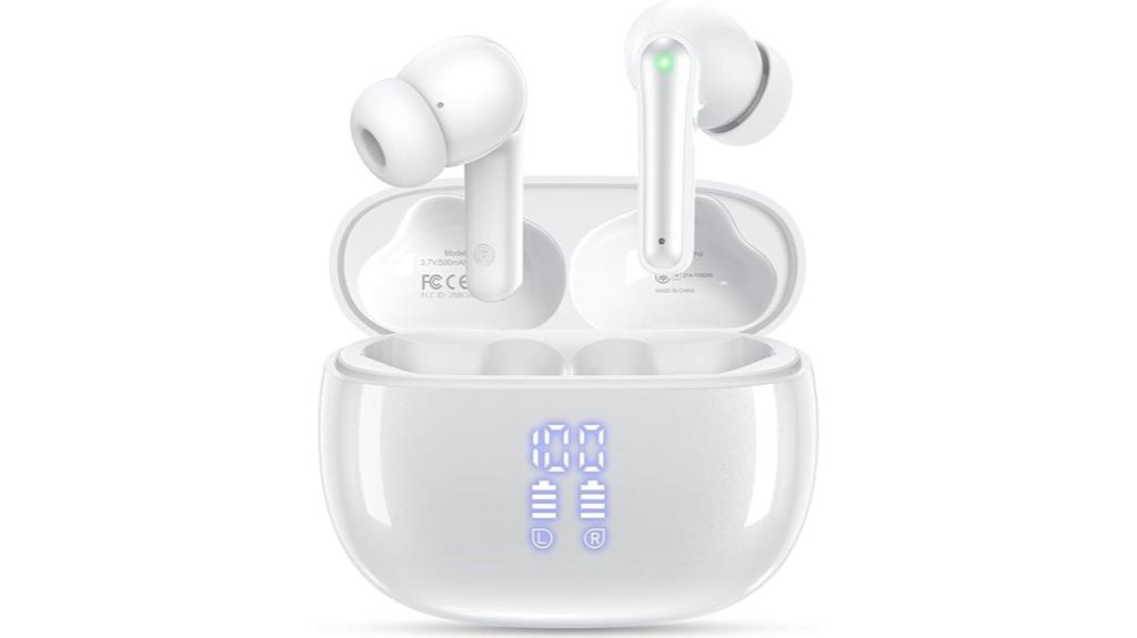 wireless earbuds with charging