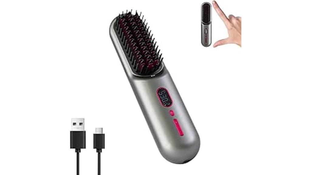 wireless ionic hair straightener