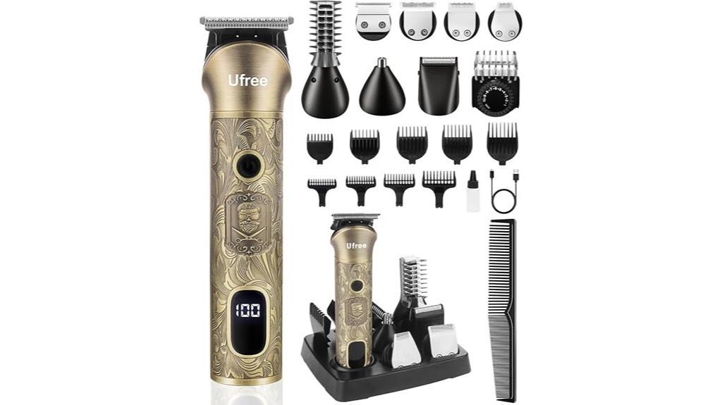 wireless men s beard trimmer