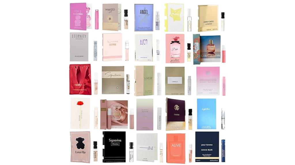 women s 12 brand perfume sampler