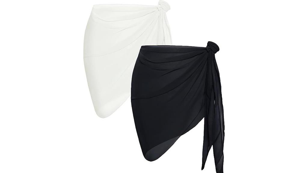 women s beach sarong skirt