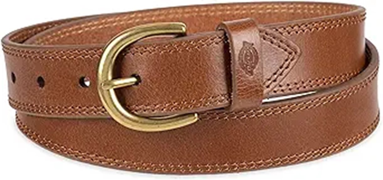 women s leather casual belt