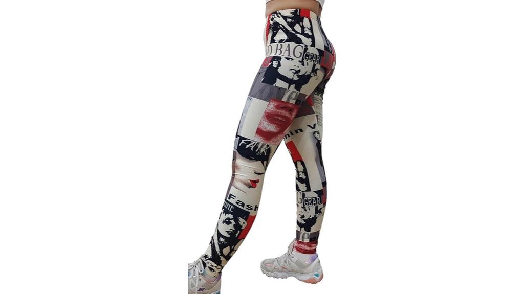 women s printed yoga leggings