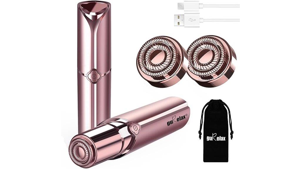 women s rechargeable facial hair remover
