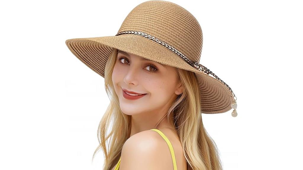 women s straw sun hat