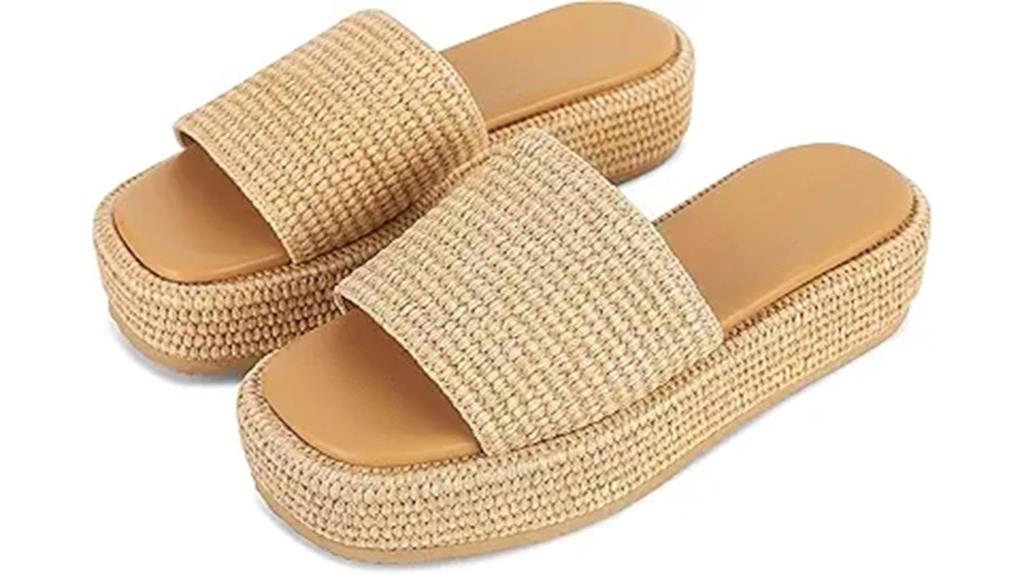 women s stylish platform espadrilles