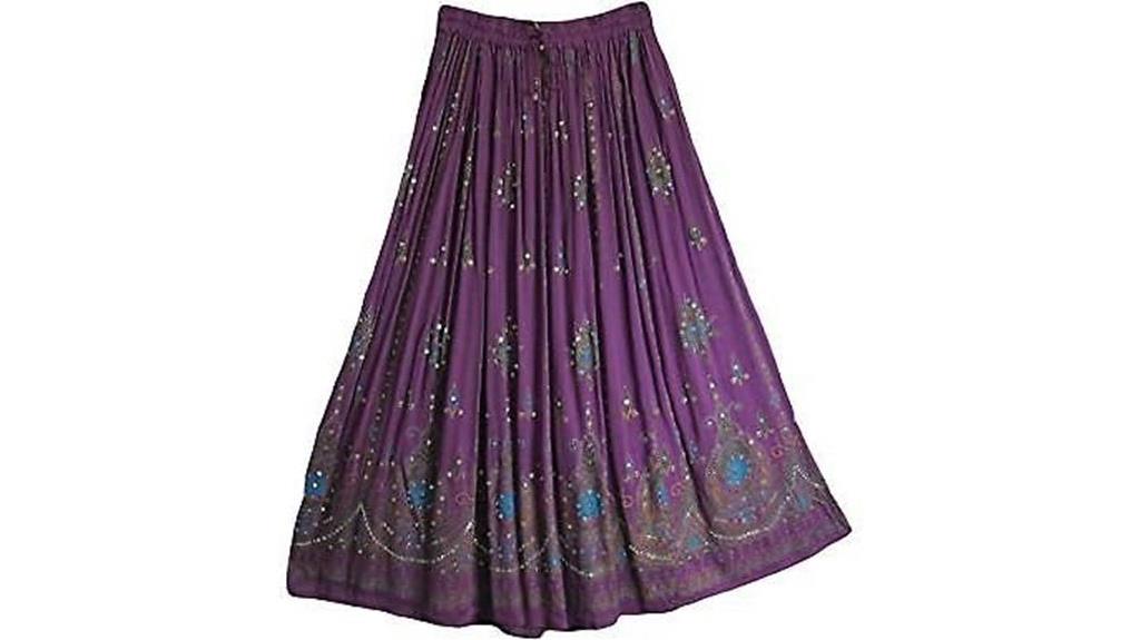 women s tie dye skirt