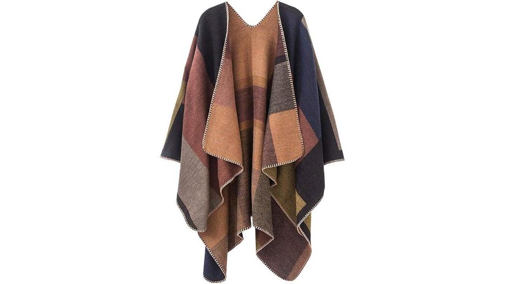 women s winter poncho wrap