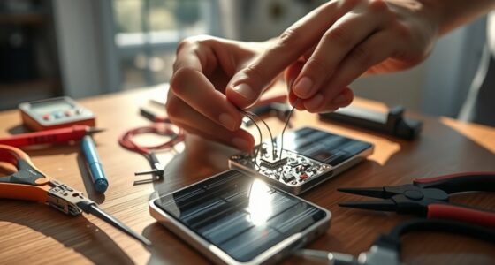 building solar phone charger