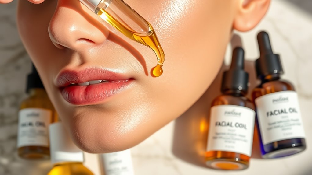 choose and apply facial oils